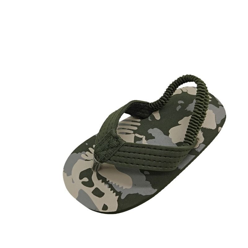Unbeatable Quality New Herringbone Slippers For Children, Male Camouflage Children's Shoes, Korean Version Cartoon Clip Foot Soft Sole_voghion.com