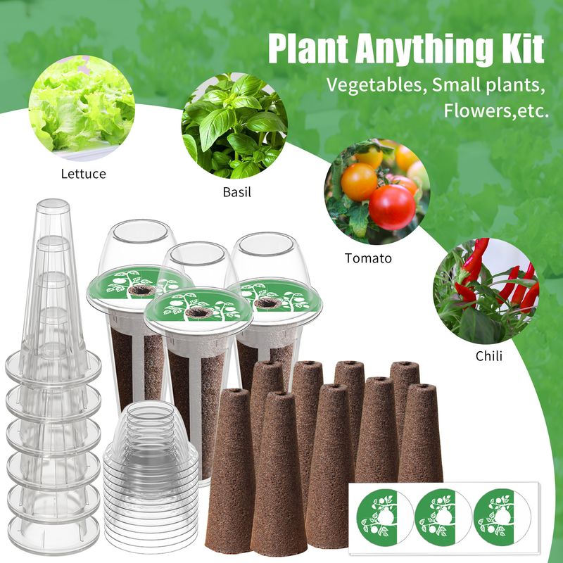 Intelligent Hydroponic Planting Machine Intelligent Flower Pot Indoor Soilless Cultivation Artifact Indoor Fill Light Stand_voghion.com
