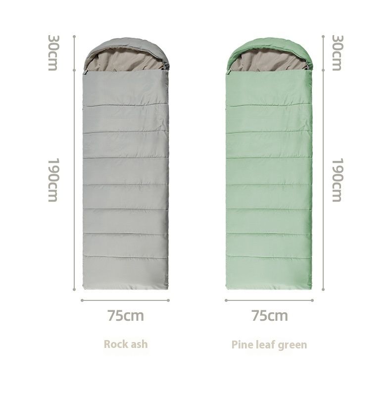 Colchoneta para dormir de algodón grueso, sin pegamento, cálida y agradable para la piel, para acampar al aire libre, para las cuatro estaciones_voghion.com
