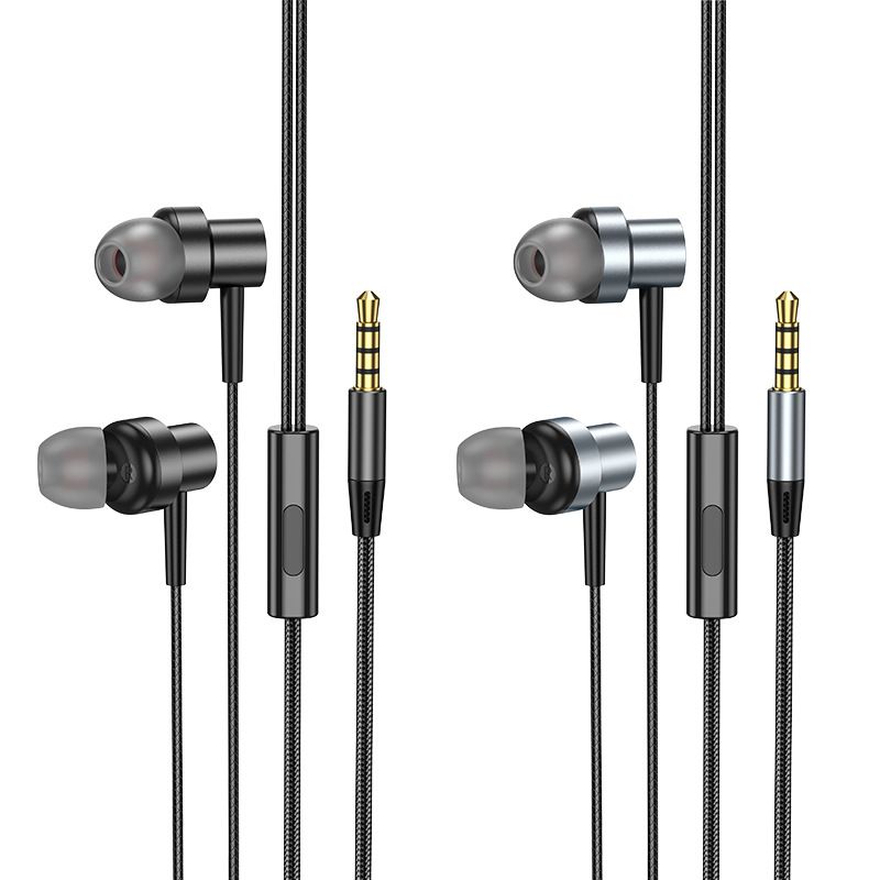 Music Festival BM87 Neues 3,5-mm-Kabel-gesteuertes Metallband für Sport und Laufen, kabelgebundene Kopfhörer_voghion.com