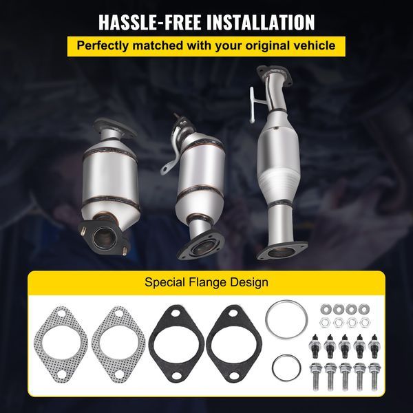 Traverse 09-17 Catalytic Converter 3.6L V6 For GMC Acadia 07-17 For GMC Acadia 07-17 For Saturn Outlook 07-10 Complete Set 1_voghion.com