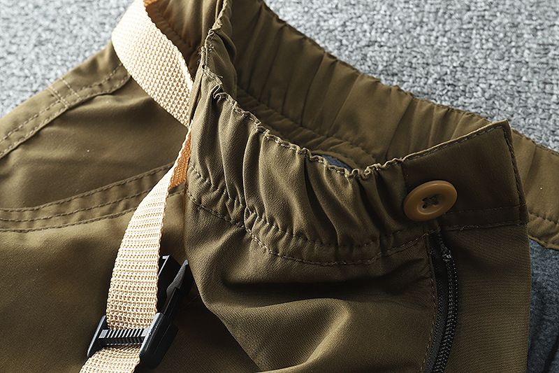 Winddichte und wasserdichte Outdoor-Samt-Softshell-Hose Gerade Winter-Freizeithose Multi-Bag-Tooling Herren_voghion.com