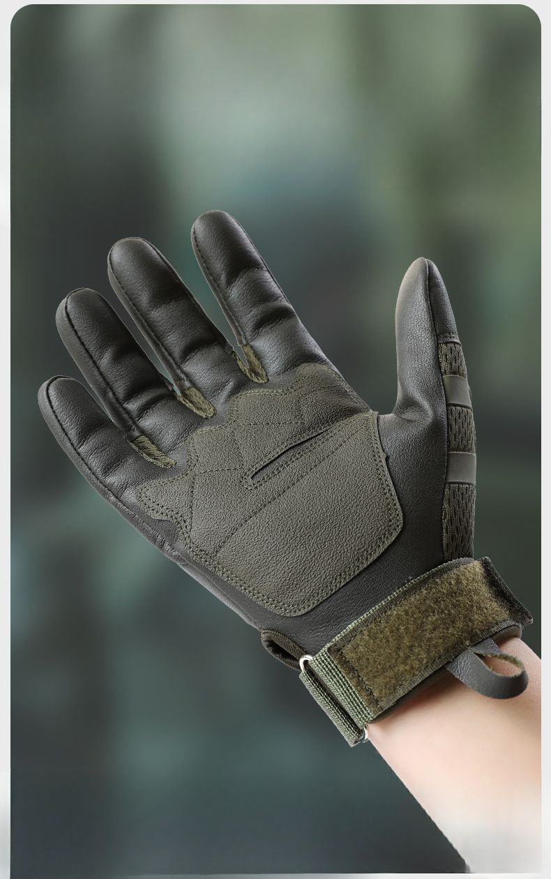 Glovs Mn Touch Scrn Anti-Slip War-Rsistant Outdoor Sports Protction Riding Cushioning Climbing Tactical_voghion.com