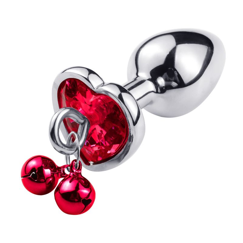 Perline in acciaio inossidabile, plug anale con anelli di cristallo, dildo inseribile, giocattoli intimi per uomini e donne, piccole dimensioni_voghion.com