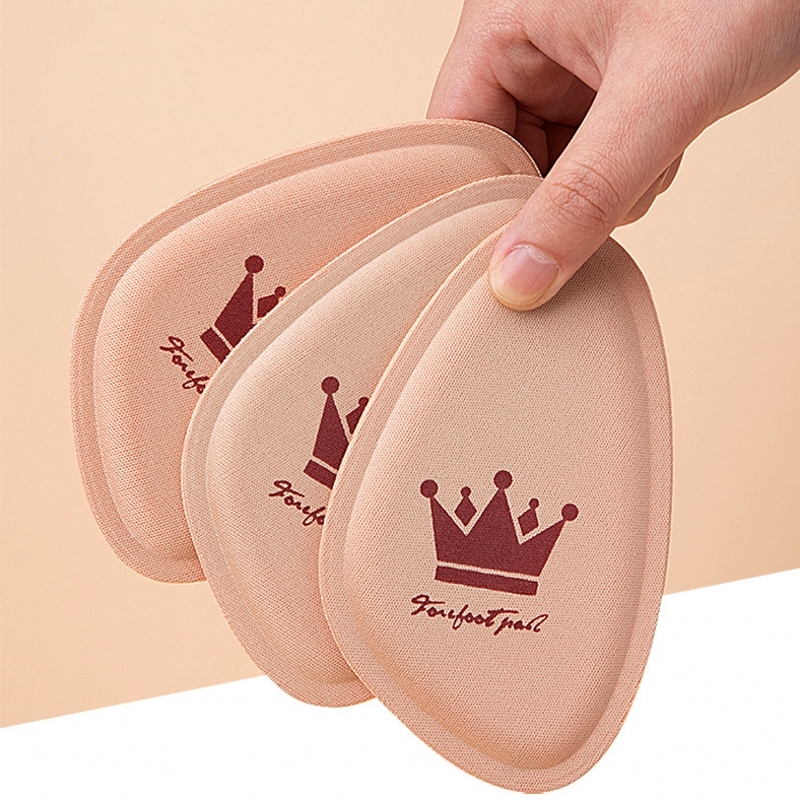 Almohadillas para el antepié para mujer, medias plantillas antideslizantes, antidolor, para aliviar el dolor en la parte delantera del pie, 2 uds._voghion.com