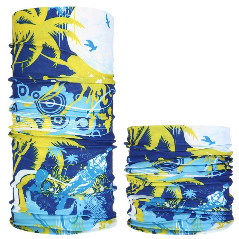 LazyZoom Outdoor Seamless Transformable Magic Headscarf For Men And Women, Cycling Headscarf, Face Mask, Gaiter, Windproof Neck_voghion.com