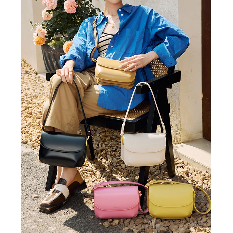 Borsa a tracolla di alta qualità per le donne 2024, nuova borsa a tracolla alla moda in vera pelle di vacchetta, borsa a tracolla di nicchia_voghion.com