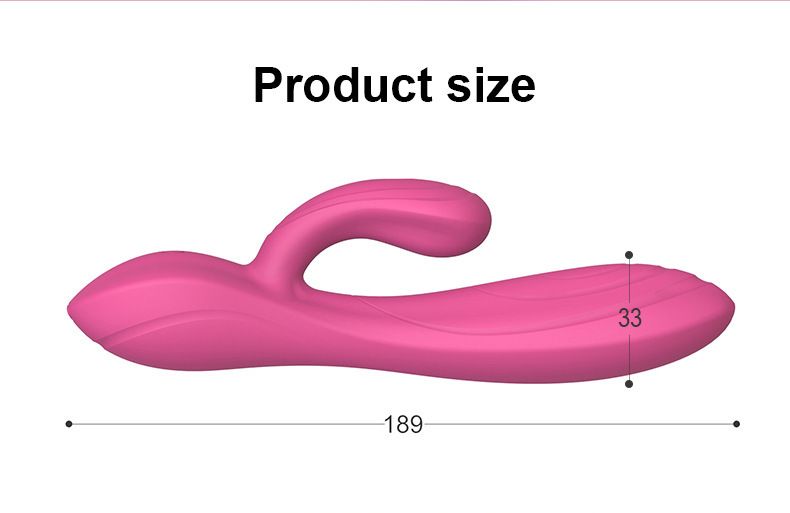 New Liquid Silicone Full Coverage Vibrator Female Masturbator Dual Head G-Spot Massager_voghion.com
