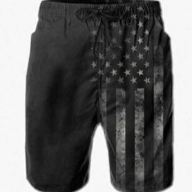Premium Products Quick Drying Beach Two-piece Swimming Pants, 3D Printed Oversized Casual Shorts For Men_voghion.com