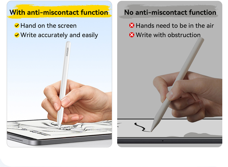 Essager Stylus Pen For Apple Pencil 2 1 For IPad Air Pro Mini Accessories Touch Pen For Tablet Wireless Charging Stylus Pencils_voghion.com