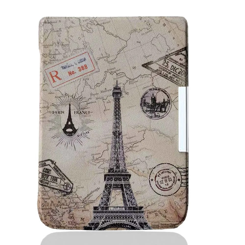Ultraslim Flip PU Ledertasche für Pocketbook 616/627/632 Ereader Fallschutz Shell Magnet Auto Sleep_voghion.com