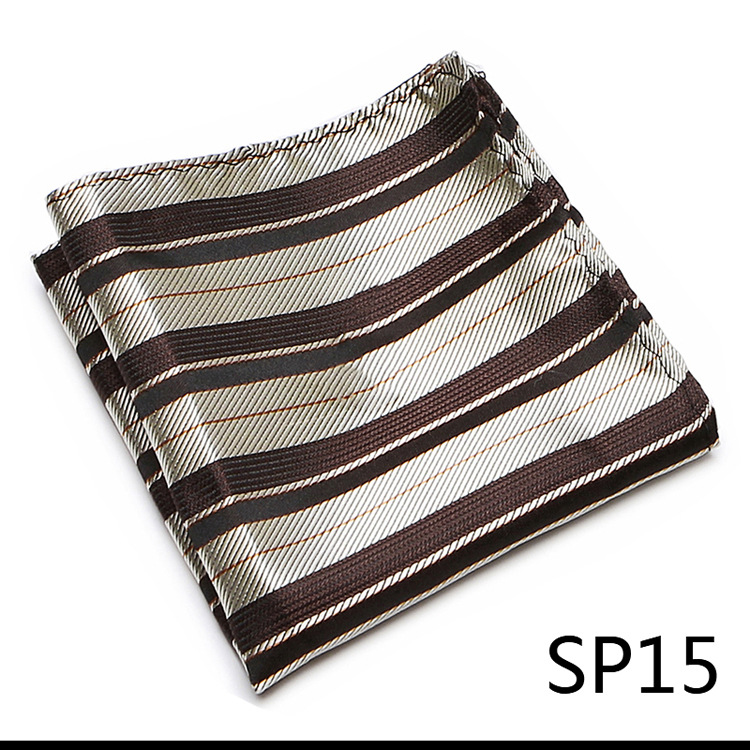 Heren Brits patroon effen kleur polyester zijden vierkante sjaal bruiloft pak zakdoek overhemd klaar op voorraad_voghion.com