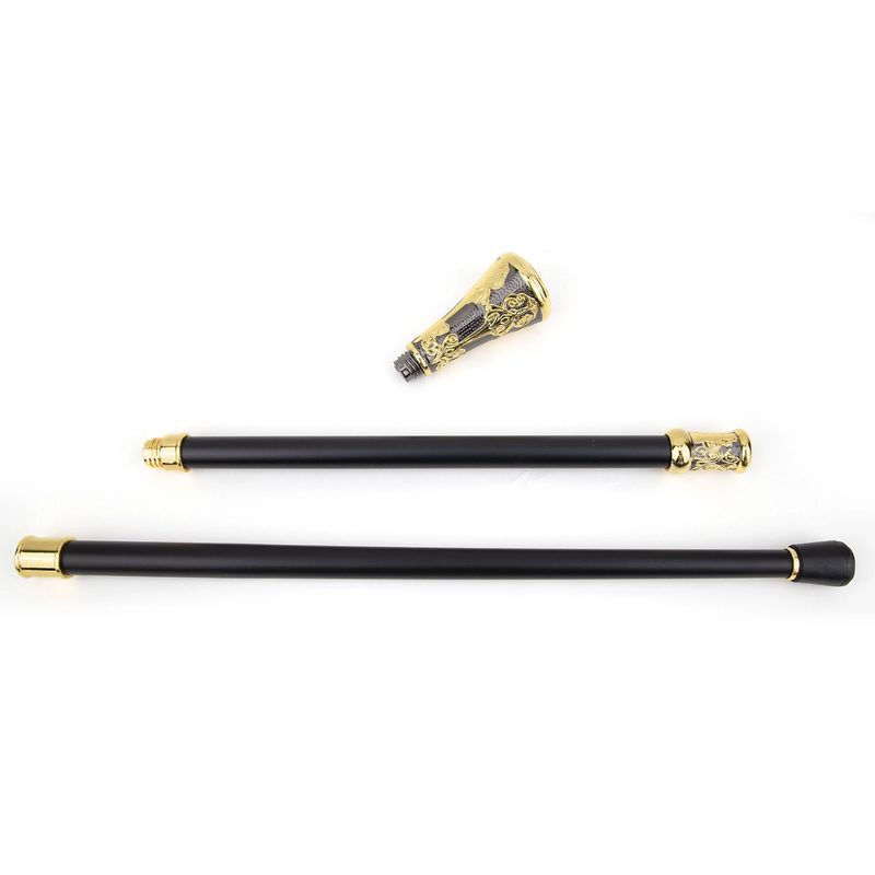 Neu Heiß-Verkauf Metall Luxus Zivilisierten Britischen Gentleman Cane Bühne Leistung Prop Gesang Wettbewerb Handheld_voghion.com