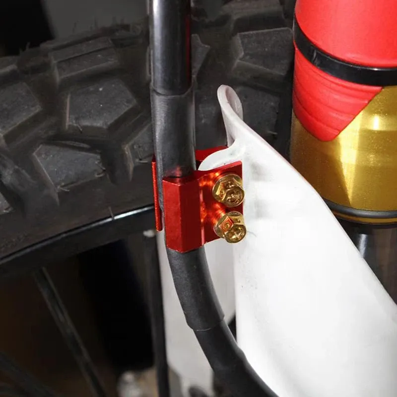 Moottoripyörän etujarrun E-letkun vaijerinohjaimen pidike CRF/CR125/250/450R:lle_voghion.com