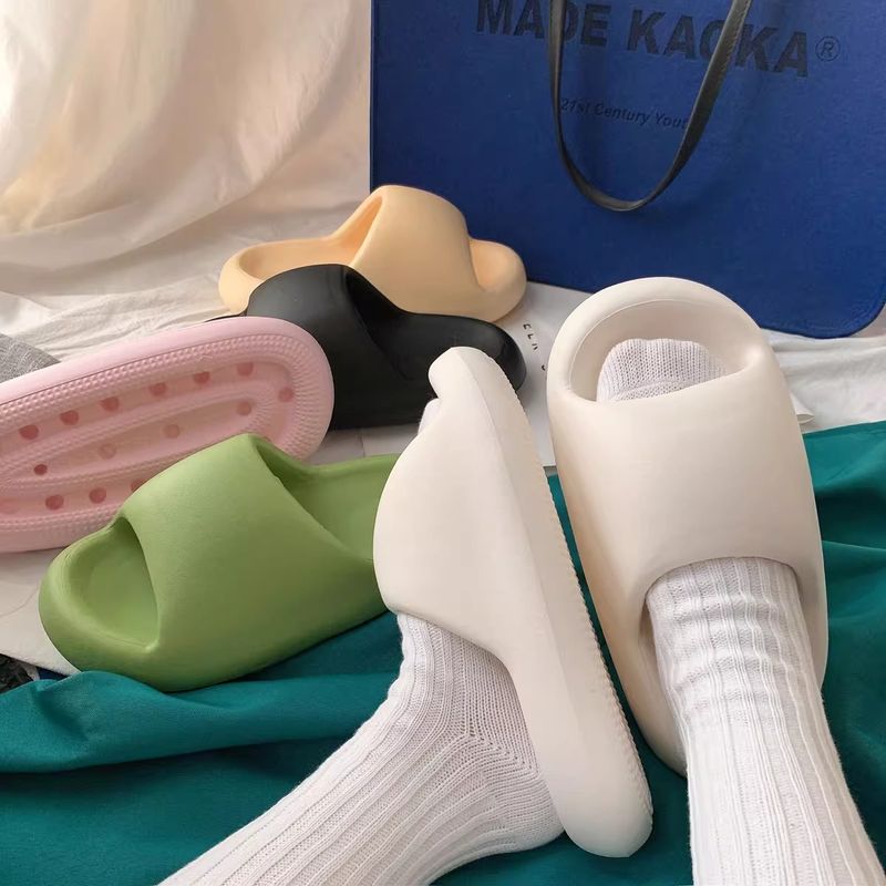 Ragazze estive, antiscivolo e comode a casa, coppie di pane, pantofole fresche per uomo, suola spessa e morbida, EVA di alta qualità,_voghion.com