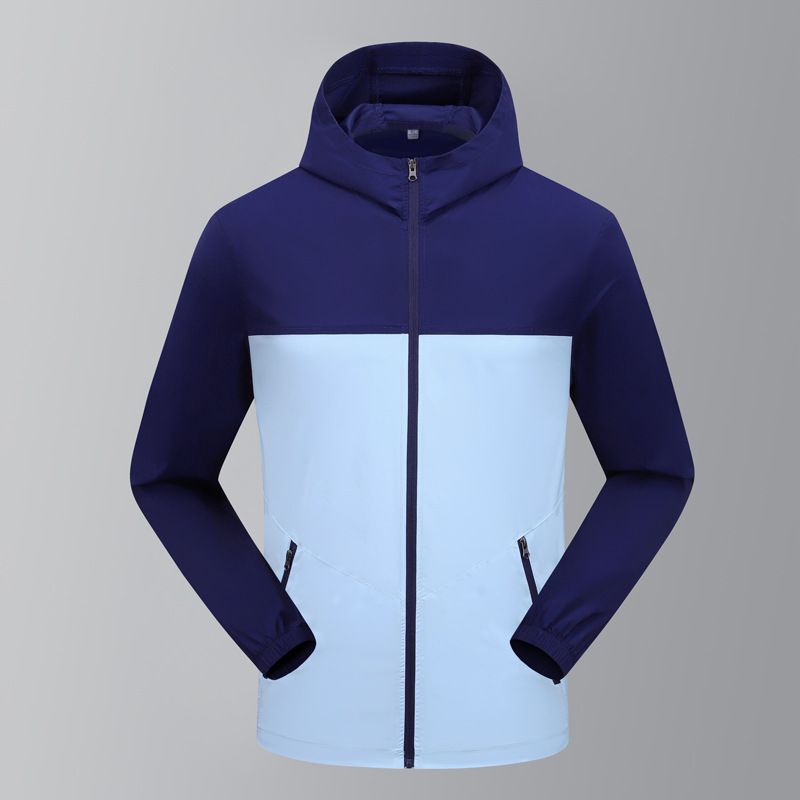 Manteau d'été fin à capuche, mode décontractée, veste monocouche, protection solaire, vêtements de pêche_voghion.com