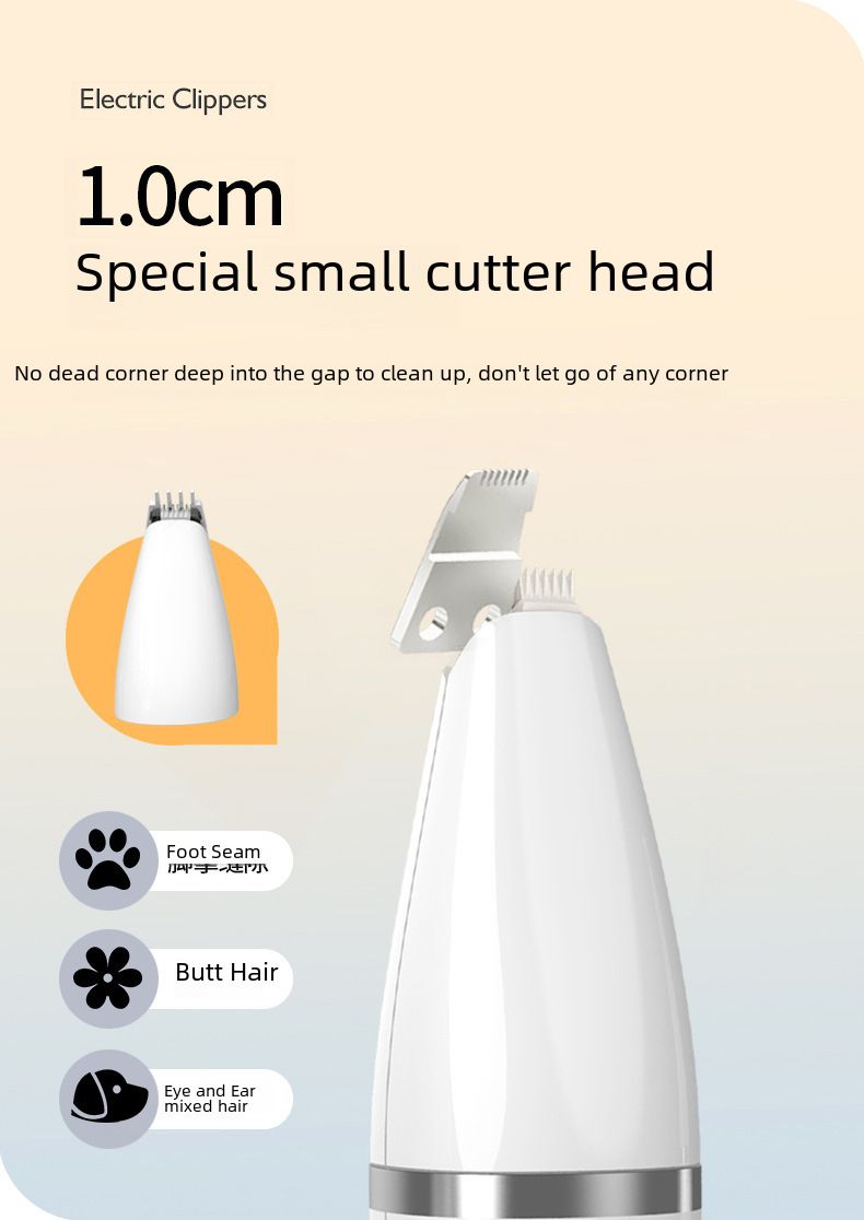 Pet Shaver 4-in-1 suit dog electric clipper pedicure hair clipper cat electric nail grinder_voghion.com