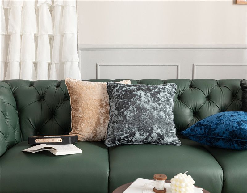 Neuer modischer, gestrickter, garngefärbter Hahnentrittmuster-Plaid-Quasten-Modell-Sofakissen-Kissenbezug im nordischen Stil_voghion.com