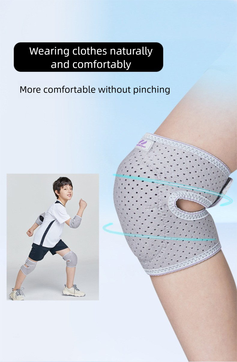 Children's Elbow Gloves Girls Set Basketball Bicycle Dance Roller Skating Anti-Fall Knee Pads Breathable Boys_voghion.com
