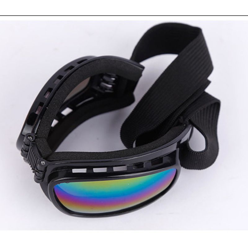 Self-produced Protective Foldable Foam Sandproof Glasses Outdoor UV Protection Ski Goggles_voghion.com