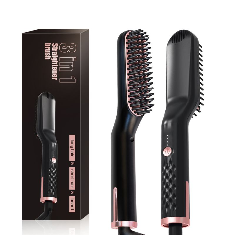New Comb Clipper, Multi functional Straight and Dual Use Tool, Curling Stick, Hair straightener_voghion.com