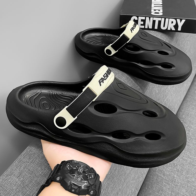 Höhlenschuhe für Männer, Sommermode, Oberbekleidung, mit einem Gefühl, auf Kot zu treten, Sport-Hausschuhe, lässig und_voghion.com