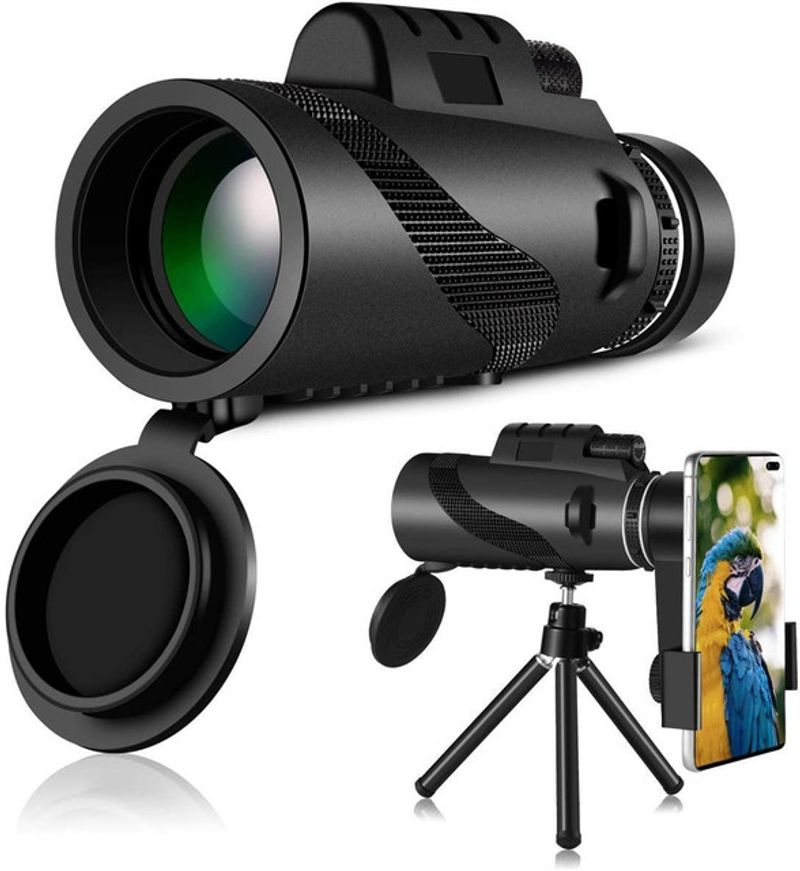 APEXEL Powerful 80X100 HD Monocular Telescope Long Range Zoom With Tripod Phone Clip For Outdoor Hunting Camping Tourism_voghion.com