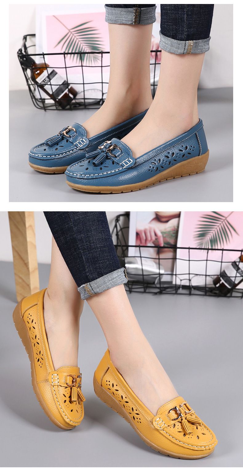 Doudou weibliche Mutter Schuhe faule Schuhe Damenschuhe Damen Casual Single Schuhe_voghion.com