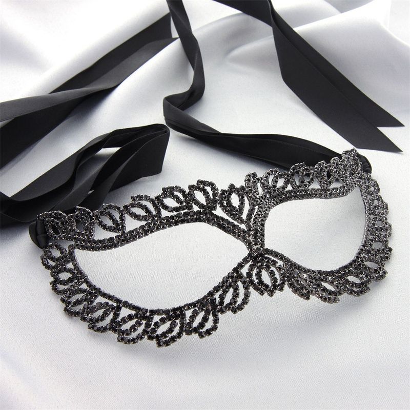 Nuova festa danzante alla moda, accessori personalizzati con diamanti per le donne, The Mask_voghion.com