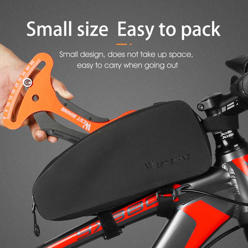 Kaou Tensiómetro de Bicicleta Herramienta de Bicicleta calibrada con precisión Medidor de tensión de Radios de Rueda de Bicicleta de montaña para reparación de Bicicletas_voghion.com