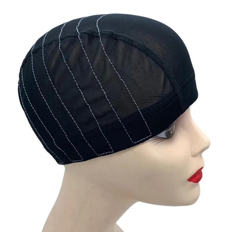 1 pz. Cappucci per parrucca in rete 5x5 Chiusura in pizzo Spandex Cupola Guida per realizzare parrucche_voghion.com