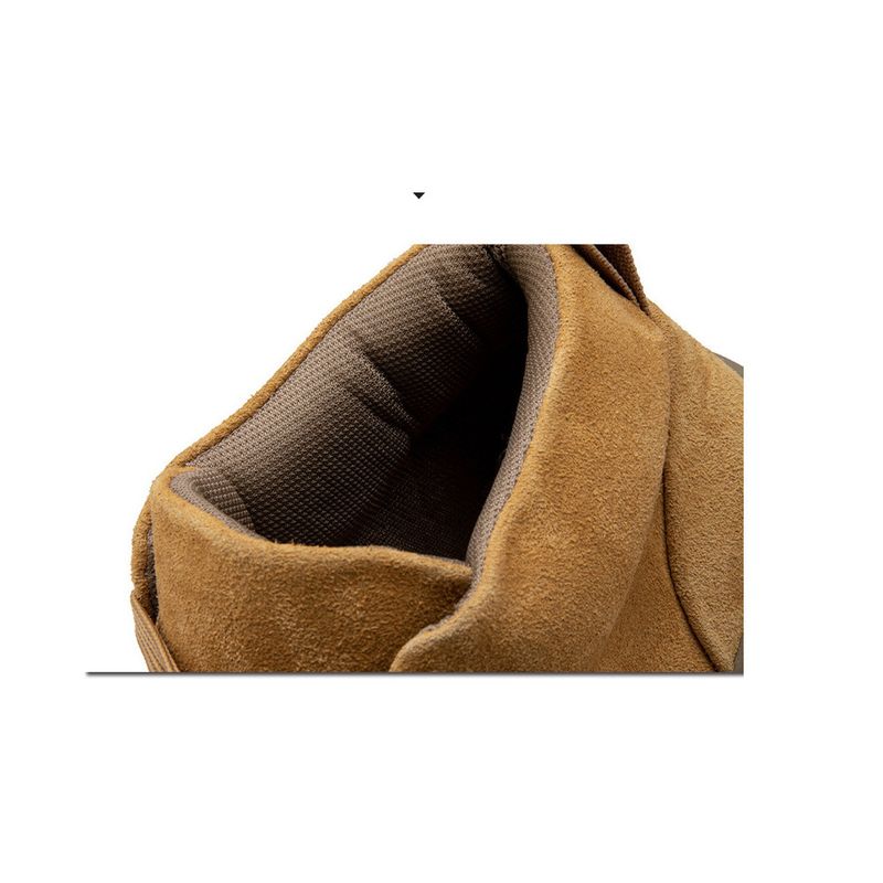 Bottes Martin pour homme, bottes de travail en daim à semelles épaisses, baskets décontractées, nouveauté automne/hiver 2025_voghion.com