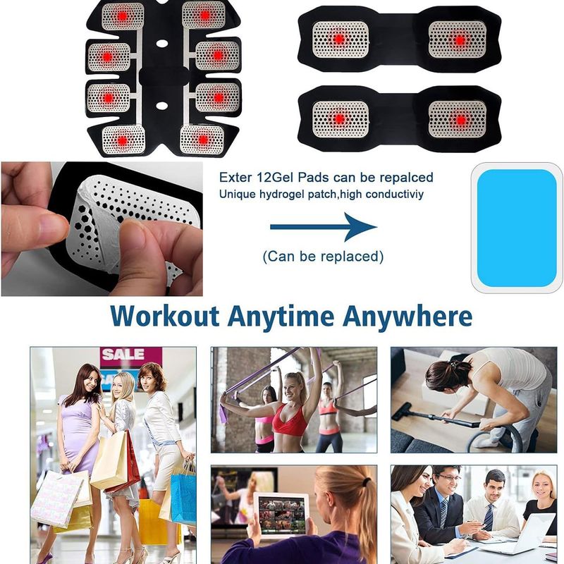 Adesivo Trainer Lazy Machine Esercizio per la pancia Attrezzatura per il fitness domestico Muscoli addominali Modellamento portatile_voghion.com