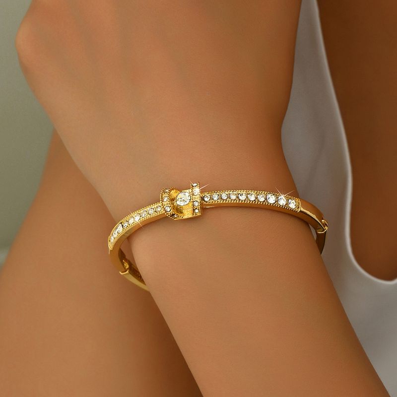 Geometreschen Diamant Réimeschen Ring Frëndin Bracelet Internet Promi Personaliséiert Villsäiteg Einfach Handgemaach fir Fraen_voghion.com