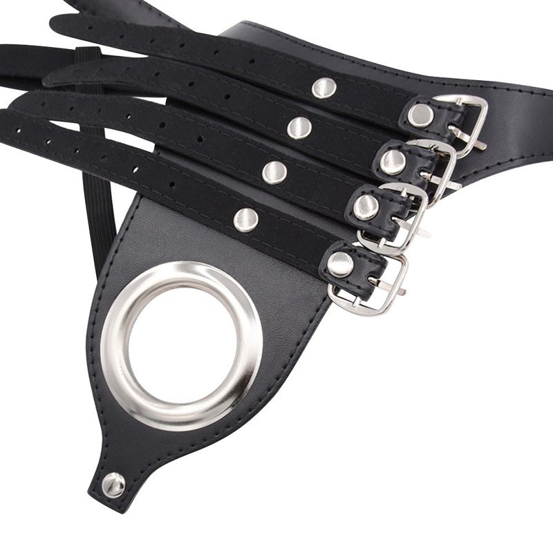 Cintura di castità maschile con cintura, pantaloni, fascia addominale, schiavo maschio, giocattolo per l'allenamento della parte inferiore del corpo, prodotti sessuali_voghion.com