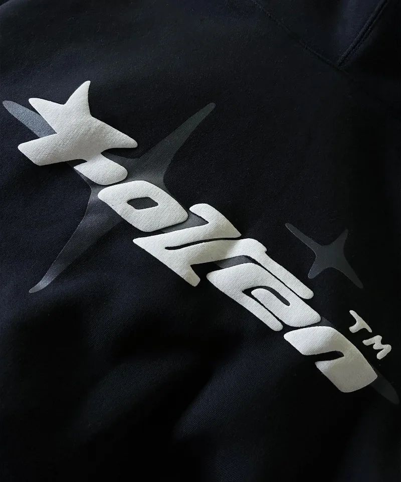 Felpa con cappuccio oversize unisex con stampa a forma di stella - Abbigliamento streetwear alla moda con collo alto per uomo e donna - Felpa casual comoda e ampia_voghion.com