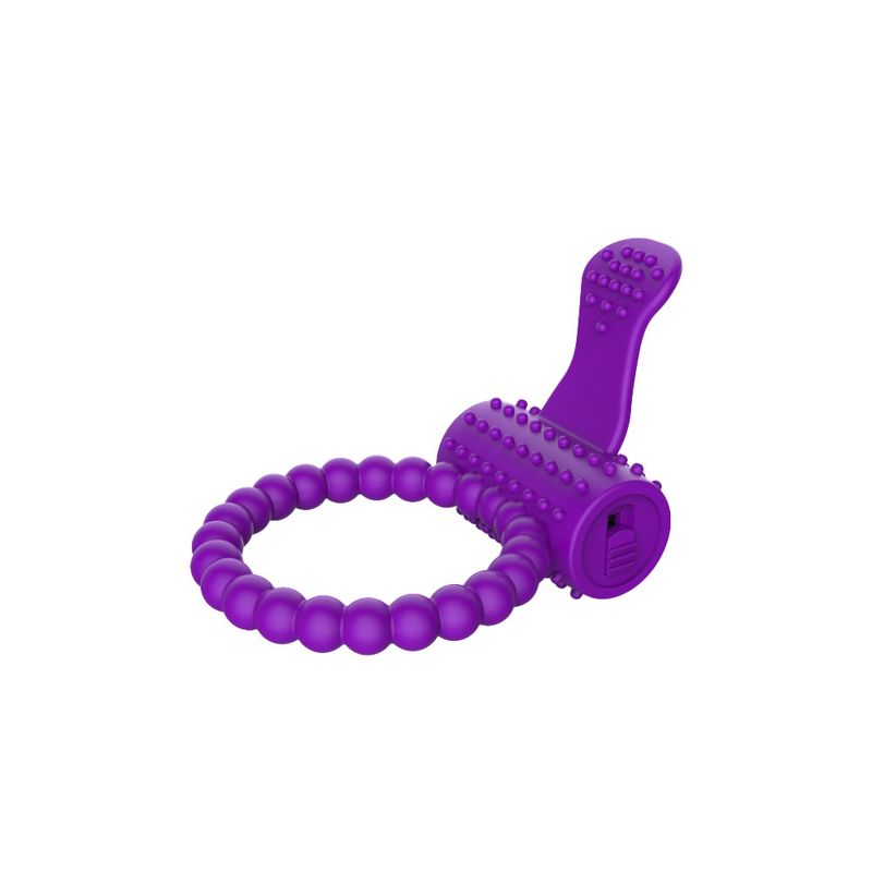 Anello vibrante in silicone con lecca-lingua, anello di serraggio, anello di bloccaggio, anello di ritardo, giocattoli sessuali per adulti_voghion.com