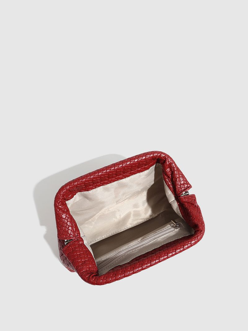 Borse da donna Borsa a conchiglia alla moda Borsa a tracolla monospalla Borsa a catena Borsa piccola intrecciata Borsa da donna Borsa a tracolla_voghion.com
