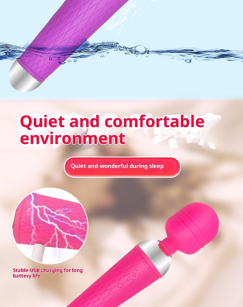 LuvBox Sexy Massage Stick Strong Vibration Clitoral Stimulation Instant Orgasm Female Masturbation Body Insertion Vibrating_voghion.com