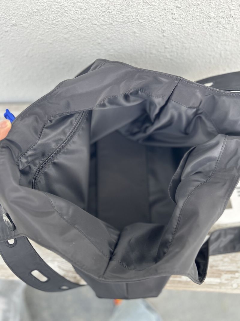 Borsa tote portatile per esterni, borsa intrecciata, fibbia in corda, semplice, impermeabile, comoda per lo shopping, nuova moda autunno e inverno 2025, versatile, quotidiana_voghion.com