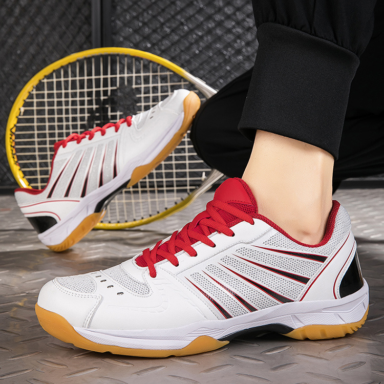 Uudet lentopallokengät, hengittävät, liukumattomat, iskunvaimennus, kierretyt sulkapallokengät, lenkkarit_voghion.com