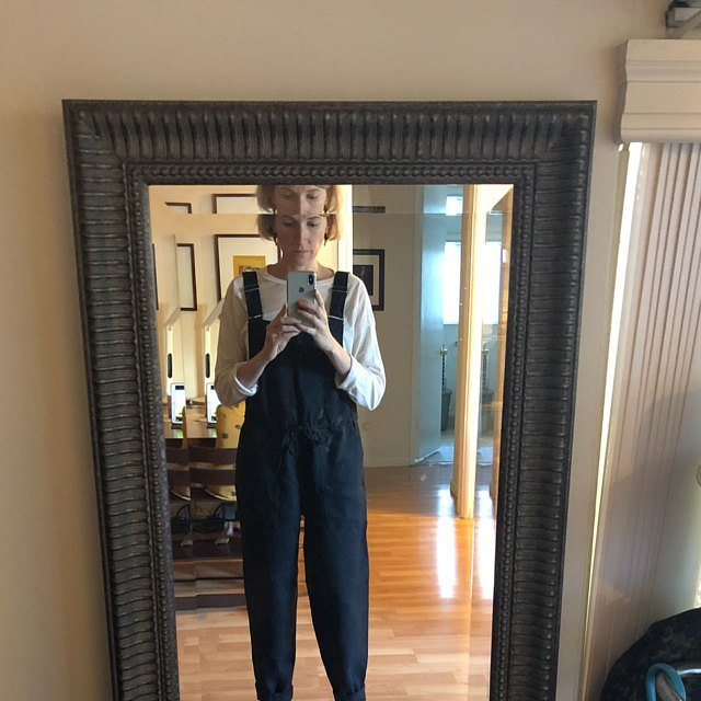 new cotton and linen overalls, loose and comfortable casual pants_voghion.com