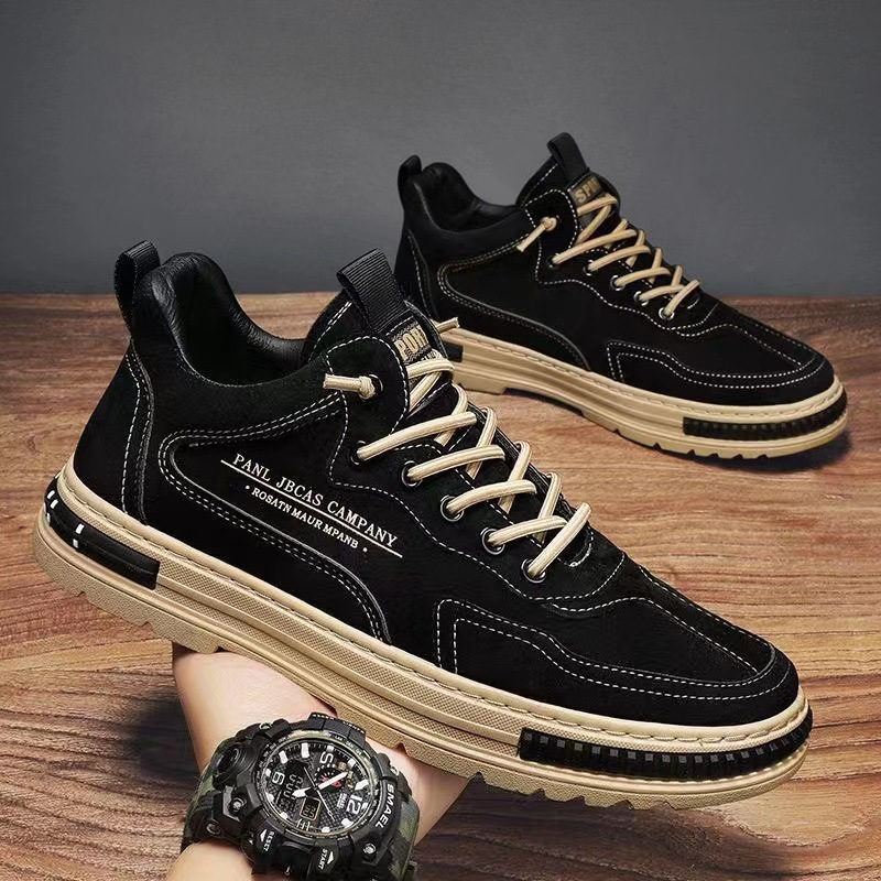 Scarpe da lavoro autunnali da uomo, traspiranti, antiscivolo, impermeabili e resistenti all'usura, adatte per la cucina e il lavoro._voghion.com