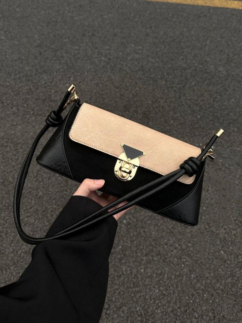 Autumn and winter commuting French stick single shoulder crossbody bag, women's 2024 new design, niche sense_voghion.com