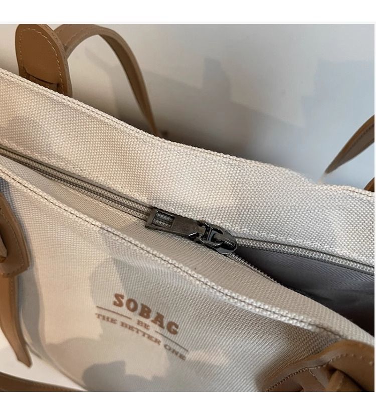 2025 Versatile Canvas Tote Bag Women's Large Capacity_voghion.com