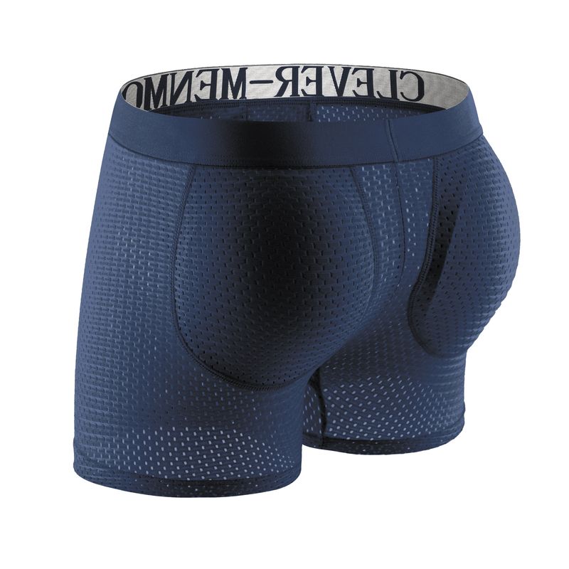 Men's Underwear Boxer Briefs With Padded Sponge Hip Lifting Buttocks_voghion.com