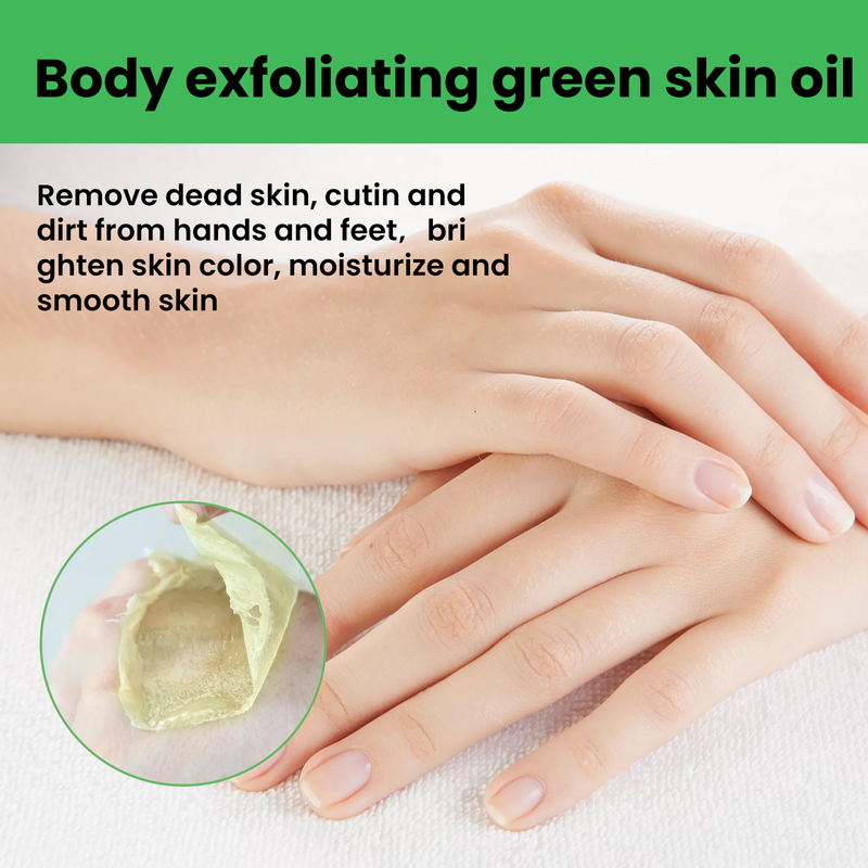 EELHOE exfoliates, green oil brightens beautifies skin, reduces melanin in the elbow joints, and tears away chicken skin_voghion.com
