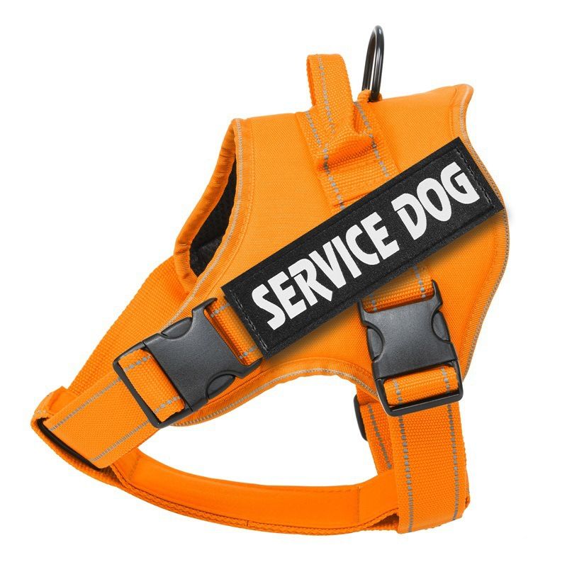Reflective Dog Leash For Medium And Large Dogs Labrador Vest-Style Pet Harness_voghion.com