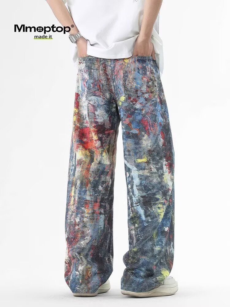 Fashion Harajuku Trendy Lazy 2025 Summer High Cost-Performance Thin Pants Artistic Unbranded Versatile_voghion.com