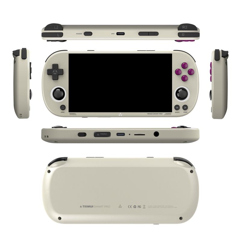 Trimui Smart Pro Handheld Game Console - Draagbaar retro gaming-apparaat met open-source besturingssysteem, ondersteunt meerdere emulators_voghion.com